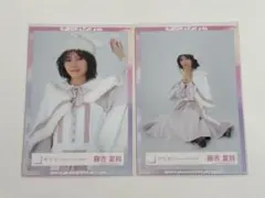 櫻坂46【藤吉夏鈴】生写真 2023サンタ ハーフ