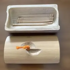 竹製 楊枝入れ
