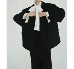 試着のみ　CLANE 2WAY TAILORED OVER JACKET