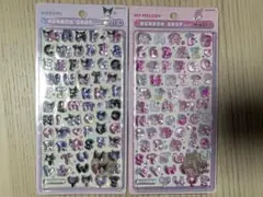【正規品】ボンボンドロップシール サンリオ 文字 クロミ 、マイメロディ セット