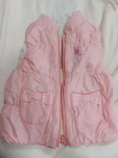 ミキハウス　リバーシブルベスト　80サイズ