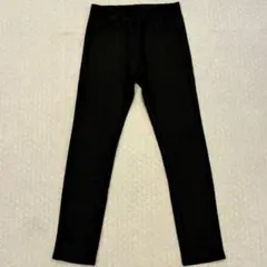 【美品】【ウェルビーイング】 裏起毛あったか◎ 美脚スリムパンツ 黒【u44】のサムネイル