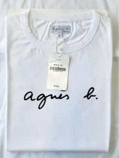 agnes b. 半袖Tシャツ サイズ2 ホワイト サイズM相当