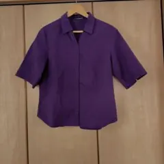 TRANS WORK 紫 半袖シャツのサムネイル