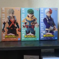【未開封】僕のヒーローアカデミア フィギュア 3体セット
