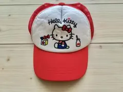 【値下げ】Hello Kitty メッシュキャップ レッド 53-55cmのサムネイル