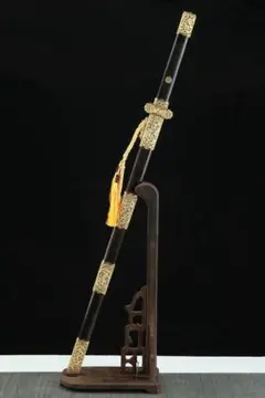 牡丹剣 古兵器 武具 刀装具 模造刀 黄銅剣装 鑑賞用 贈り物 置物