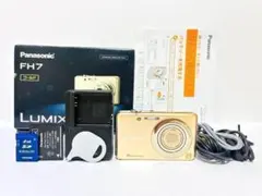 【極美品・返品保証】Panasonic LUMIX DMC-FH7 ゴールドのサムネイル