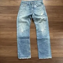 Burberry grunge fade denim pants y2k - メルカリ