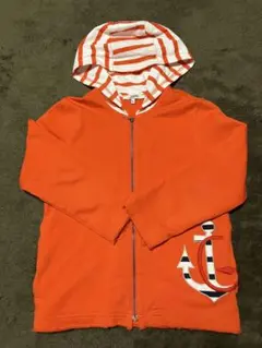美品　Junior Gaultier オレンジパーカー 8A