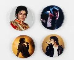 Michael Jackson 缶バッジ 5種セット マイケルジャクソン - メルカリ