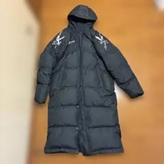 asics ベンチコート　ダウンロングコート　XA731N サイズO