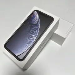 【空箱】iPhoneXR ブラック 128GB【Appleステッカー付】