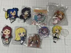 ラブライブ！ ラバーストラップ ねんどろいどぷち　セット　a