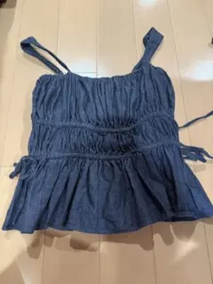 moussy デニムキャミソール FREEのサムネイル
