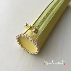 2407-12 一本差し ペンケース ペン入れ すずらん SOLD→ご注文OK