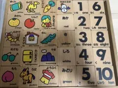 木製 知育玩具 絵合わせ 積み木 カードセット　ニチガンオリジナル 52のサムネイル