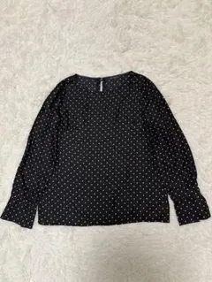 パラスパレス インディゴ ドット柄 シャツ サイズ2 - メルカリ