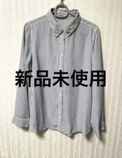 Sorri dere ソリデル しまむら ストライプシャツ ビジュー付き
