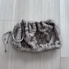 Sculptor Worldwide faux fur skirt