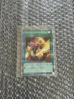 遊戯王　ライトニング・ストーム絵違い 25th 絶版6パック付き　引退品のサムネイル