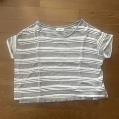 BEAMS HEART ストライプ 半袖Tシャツ