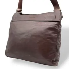 JIL SANDER ダークブラウン ショルダーバッグ　archive JIL SANDER ダークブラウン ショルダーバッグ archive JIL