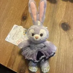 ステラルー ぬいぐるみバッジ ダンシングスノーフェスティバル ダッフィー、ステラ・ルー、リーナ・ベル！東京ディズニーシー