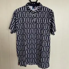 XL ネイビー/ホワイト ポロシャツ