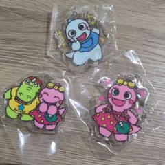 がんこちゃん　アクリルキーホルダー ３種セット　ガチャガチャ