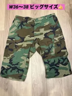 Stüssy 00s カモフラージュ 迷彩カーゴショーツ 31 ハーフパンツ
