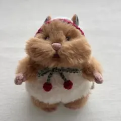 ぬい服 はむにぎり用 さくらんぼのバブーシュカ