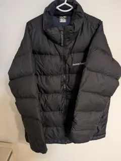 mont-bell　140　ダウン　黒　トラベル ダウンパーカ Kid's