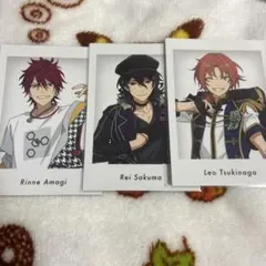 あんスタ ぱしゃっつ アニメイト特典 天城燐音 朔間零 月永レオ