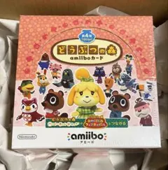どうぶつの森 amiiboカード　第4弾　1BOX シュリンク付き