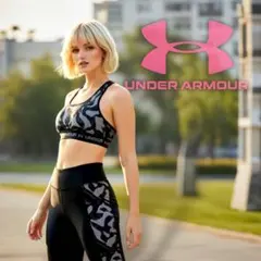 アンダーアーマー スポーツブラセット スポブラM レギンスS トレーニング