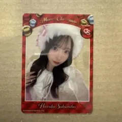 cutie street 桜庭遥花 クリスマス衣装 トレカ