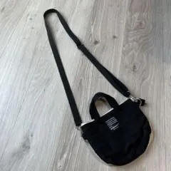 ショルダーバッグ スマホ操作可能　ブラック