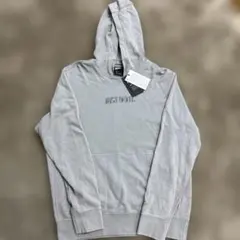 NIKEグレー フード付き カジュアルパーカー