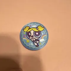 パワーパフガールズ 刺繍缶バッジ バブルス