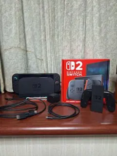 Nintendo Switch 2 国内専用 本体 箱・付属品完備 保証書付き - メルカリ