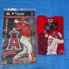 大谷翔平 MLB MVP記念Tシャツ & Fatheadステッカーのサムネイル