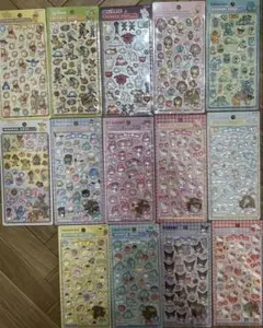 ボンボンドロップシール　正規品　サンリオ８枚+ディズニー6枚セット