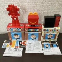 マクドナルド ハッピーセット　クレヨンしんちゃん 3点SET