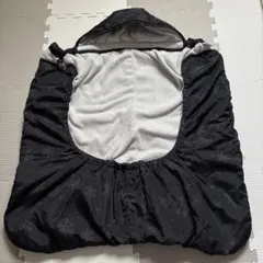抱っこ紐　ベビーカー用ブランケット 黒