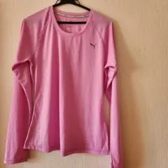 PUMA ピンク 長袖 「PUMA IGNITE RUN 長袖トップス