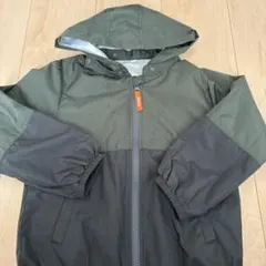 ウィンドブレーカー　120cm 男の子　カーキ　アウター　春アウター　ジャケット