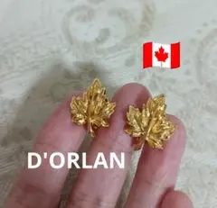 D'ORLAN メープルリーフ イヤリングのサムネイル
