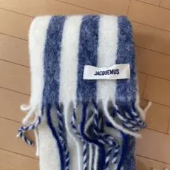 Jacquemus（ジャックムス) マフラーレシャペ モアの種 ネイビー Jacquemus（ジャックムス) マフラーレシャペ モアの種 ネイビー