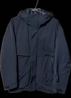 UNIQLO +J 初期ハイブリッドダウンオーバーサイズパーカ ブラック